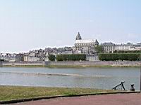 Blois, Cathedrale Saint-Louis, Vue generale (2)